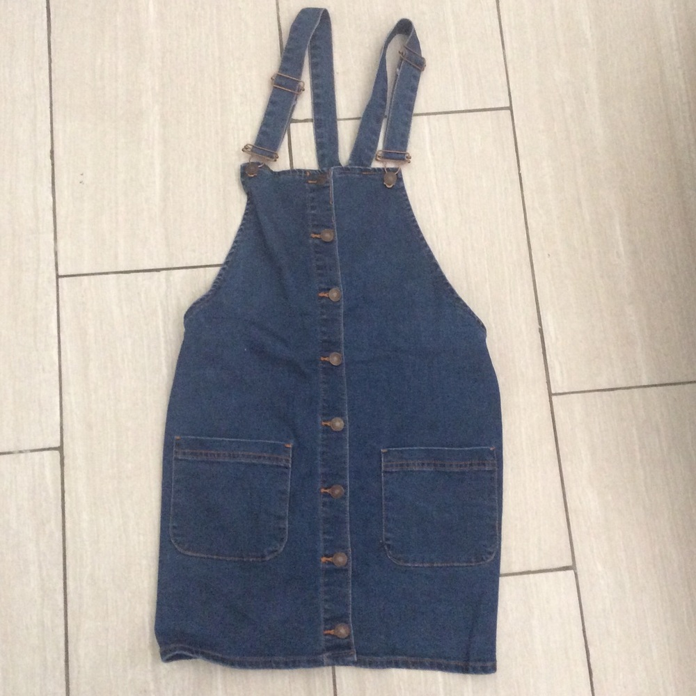 Jean overall dress Sky and Sparrow